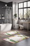 Mijölnir Juego de alfombrillas de baño CT-5208 de 2 piezas Multicolor